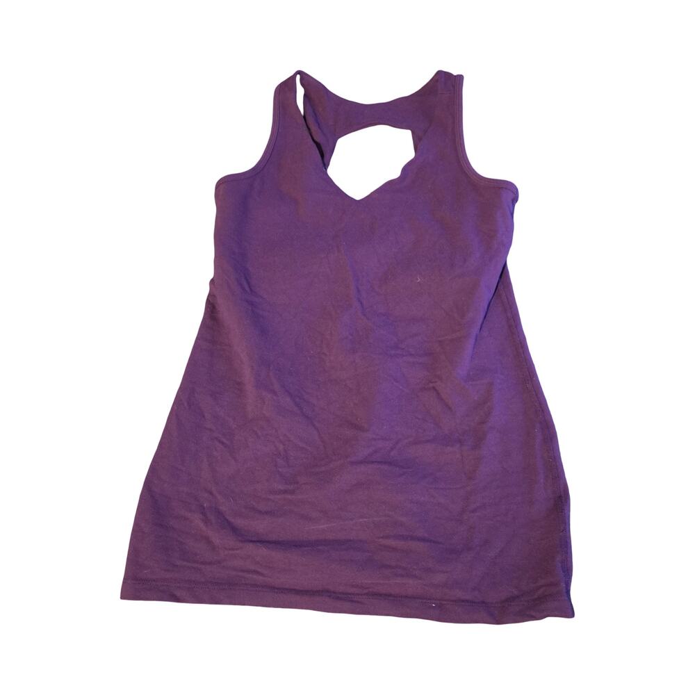 Beyond Yoga Purple Cut Out Tank Size: L